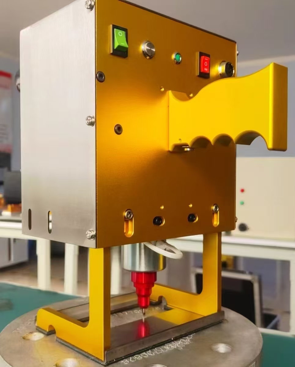 Håndholdt elektrisk graveringsmaskine, metalgraveringsmaskine på stålrør